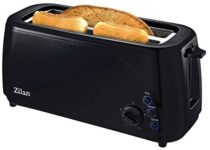 Avis Grille-Pain Zilan 4 Tranches XXL, 1400W, 5 Niveaux, Design Ălite